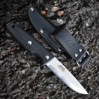 714302,Eka,Nordic W12 černý, švédský pevný nůž