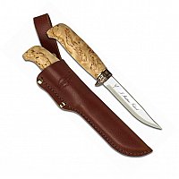 134012,Marttiini,Lynx 134, pevný nůž s koženým pouzdrem